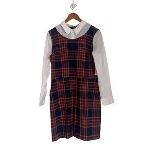 Riley & Rae Y2K Inspired School Girl Uniform Multimedia Dress Size 14